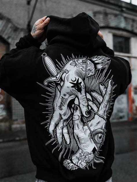 Dagger Hand Hoodie